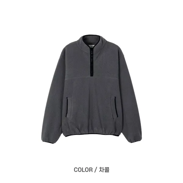 Stylish Men's High Collar Zipper Top, Comfortable and Warm
