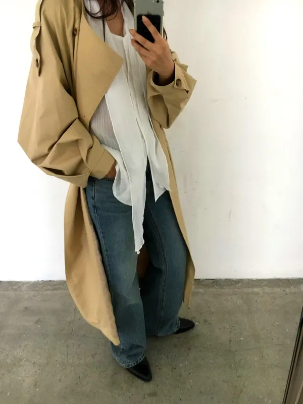스타일리시한 여성용 트렌치 코트 - 우아하고 다재다능한
