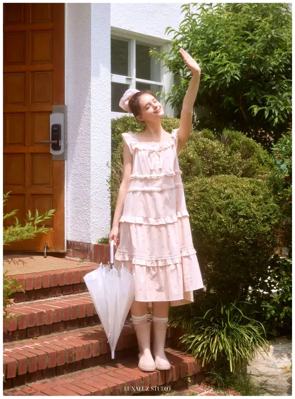 Sweet Lace Trim Dress, A Summer Essential