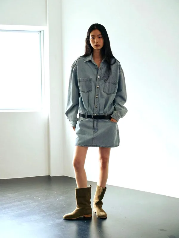 Stylish Denim Skirt - Show Off Your Elegant Charm