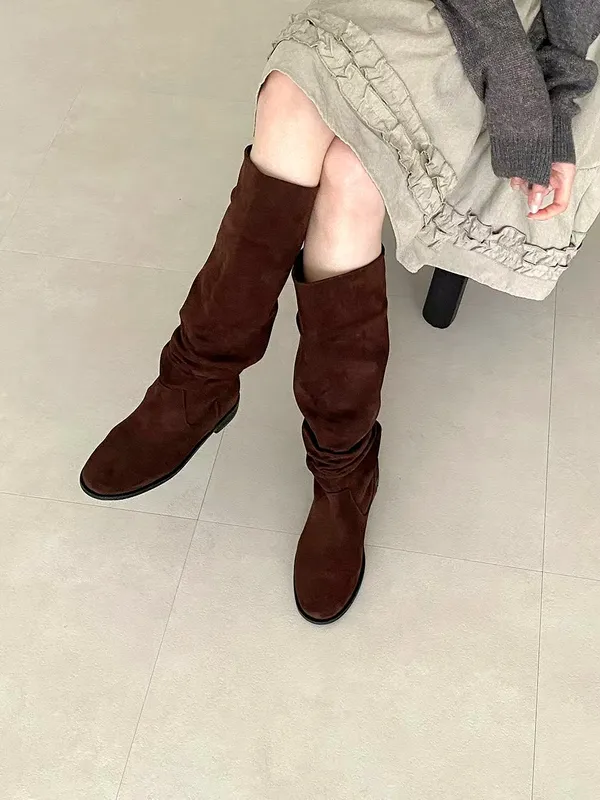 Stylish Women's Over-the-Knee Boots - Elegant and Comfortable, Perfect for Dresses Size 225（35）230(36)235(37)240(38)245(39)250(40)