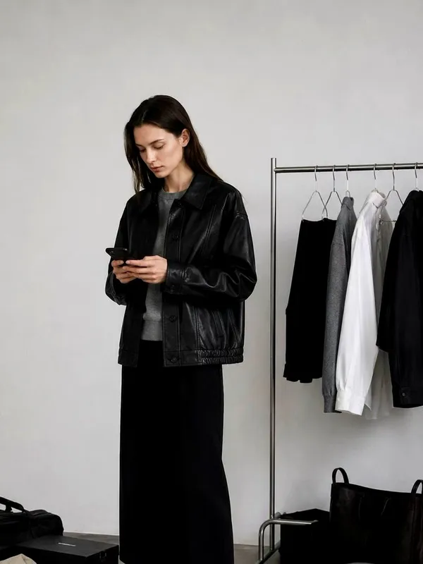 Stylish Black Women's Jacket - Elegant and Versatile