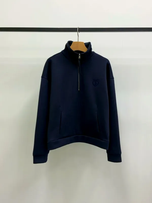 Fashionable Casual High Neck Sweatshirt, Comfortable and Versatile