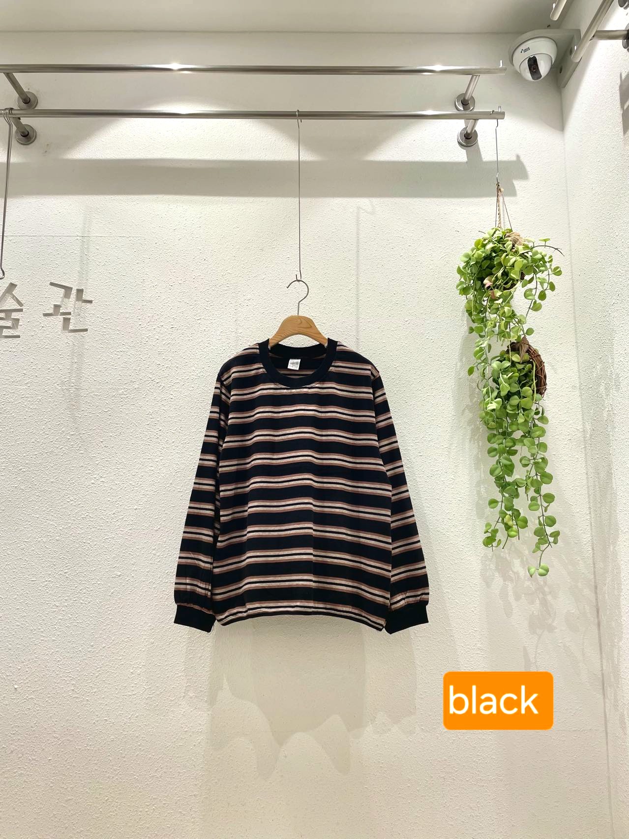 패셔너블 스트라이프 여성 탑 - 편안하고 다재다능