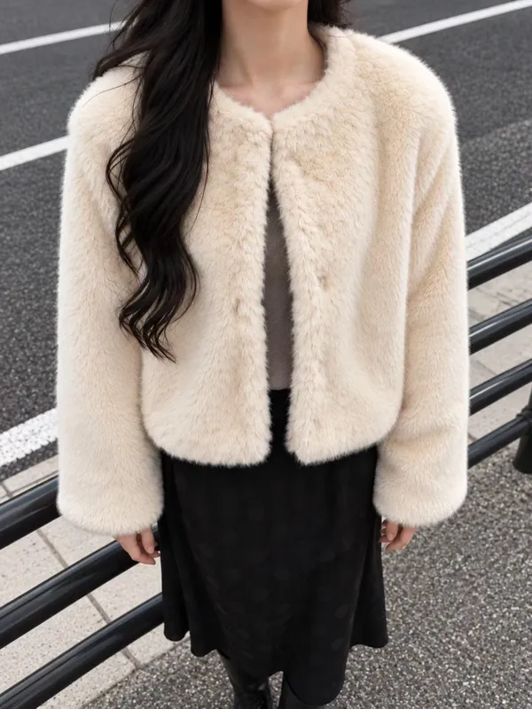 Warm and Cozy Women's Jacket, Elegant and Stylish