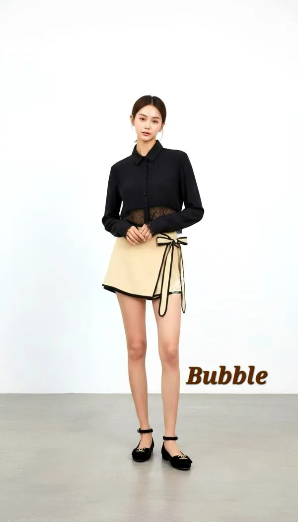 Elegant Lace Panel Shirt to Showcase Feminine Charm