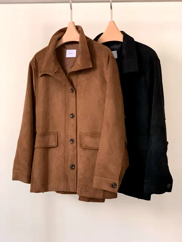 Stylish Women's Coat, Elegant Charm, A Must-Have for Fall and Winter