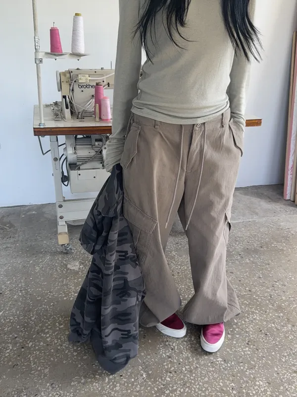 Loose Casual Cargo Pants, Comfortable and Versatile