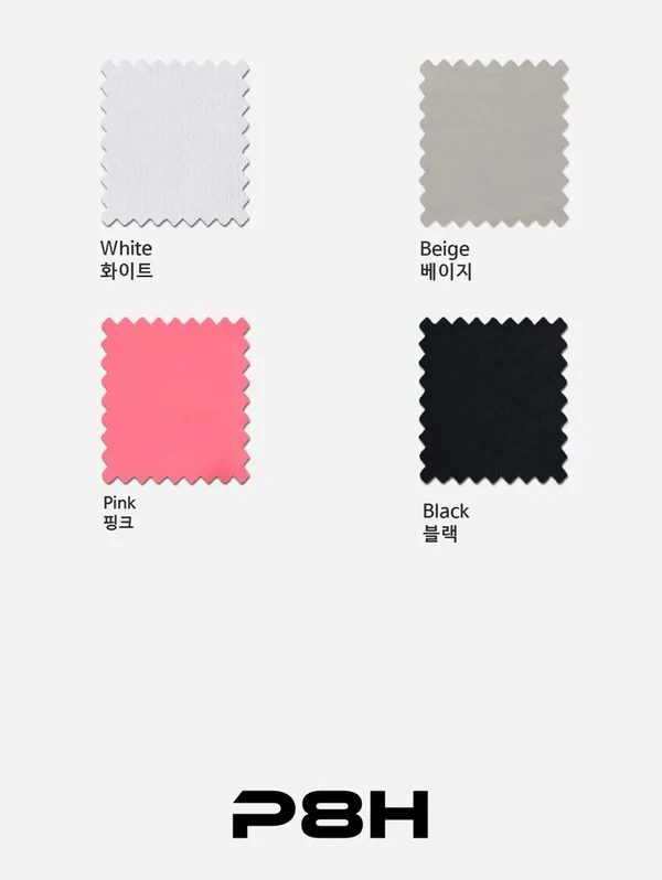 Multicolor Fabric Samples - White, Beige, Pink, Black