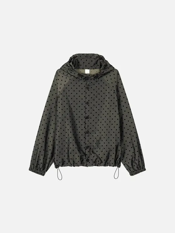 Stylish Polka Dot Men's Top, Lightweight and Breathable, Perfect Match