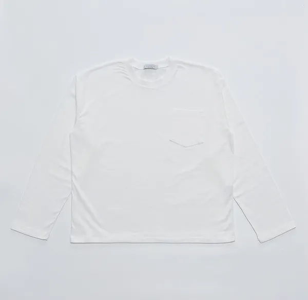 Men's Pocket Loose Fit Long Sleeve T-Shirt