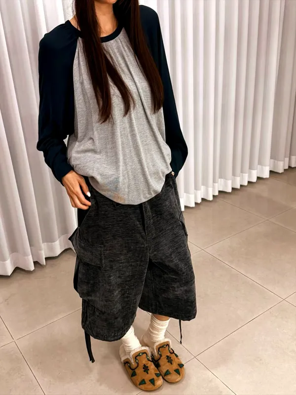 時尚休閒女裝T恤，舒適百搭，適合日常穿搭