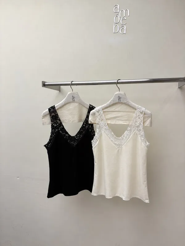 Elegant Lace Trim Women's Camisole Top