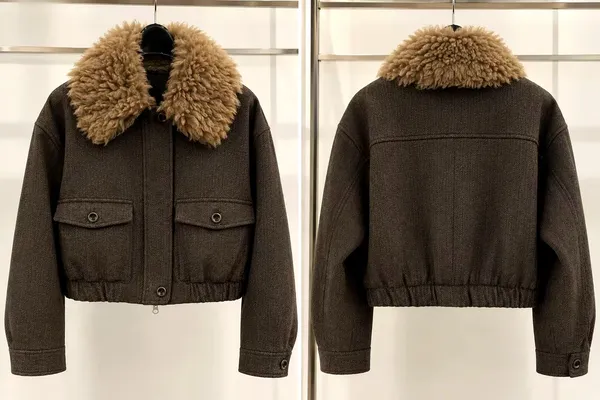 Stylish Women's Down Jacket - Warm, Comfortable, and Classically Designed