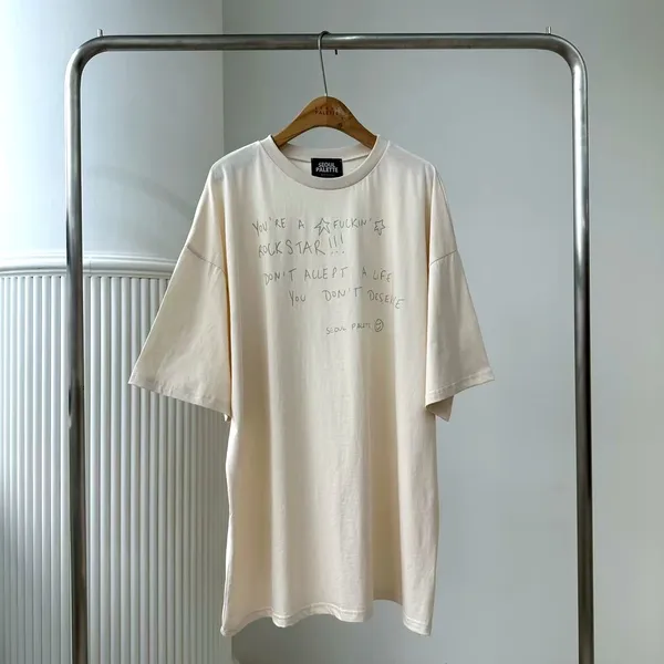 Personalized Printed Loose T-Shirt, Comfortable Casual Style