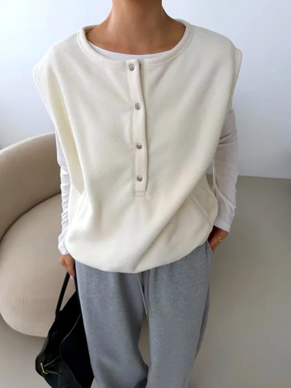 Stylish Women's Vest Jacket, Comfortable and Versatile, Must-Have for Autumn and Winter