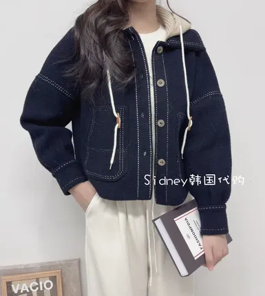 Stylish Casual Hooded Jacket, Comfortable and Versatile