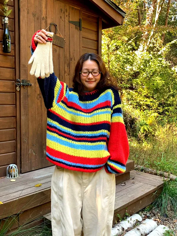 Fashionable Striped Sweater, Comfortable and Warm, A Must-Have for Fall and Winter