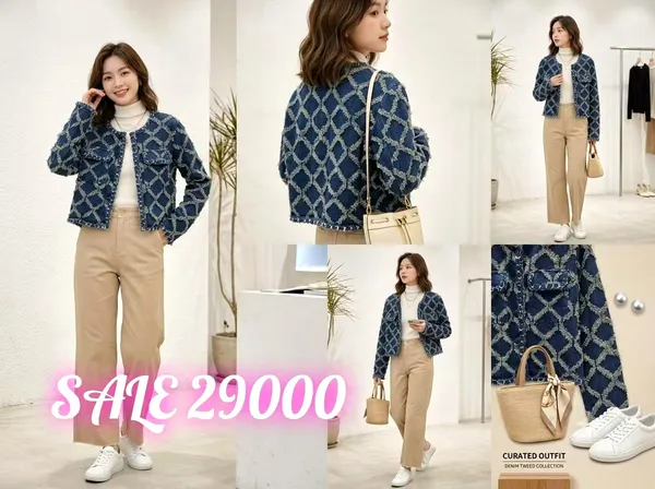 Stylish Women's Jacket, Elegant Casual Style for Spring and Autumn