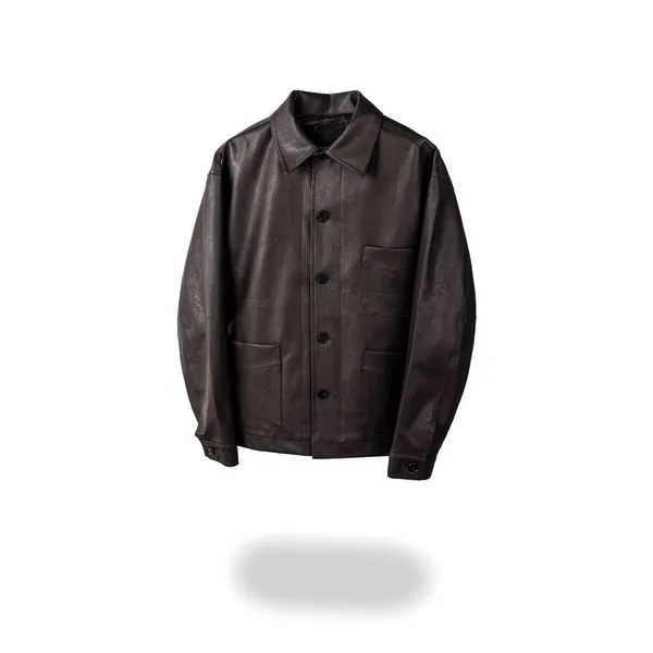 Stylish Men's Leather Jacket, Classic Design to Elevate Your Style