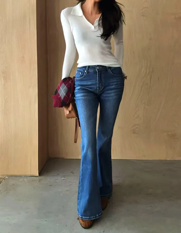 Stylish Women's Slim Fit Jeans, Flattering and Versatile