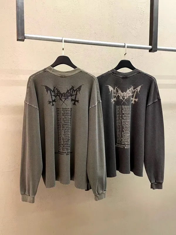 Stylish Men's Printed Long Sleeve Top - Comfortable Casual Wear