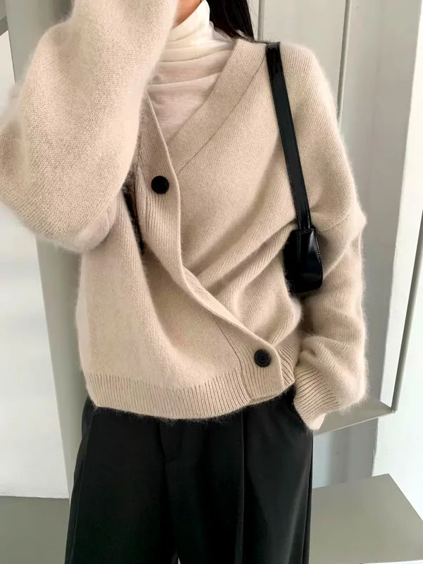Áo khoác cardigan nữ mềm mại và thoải mái, thời trang và dễ phối đồ