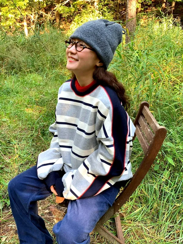 Casual Striped Women's Top - Comfortable and Versatile