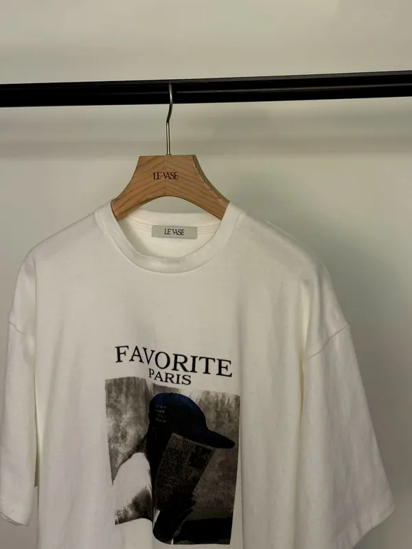 Paris Print Short Sleeve T-Shirt - Comfortable Casual Style