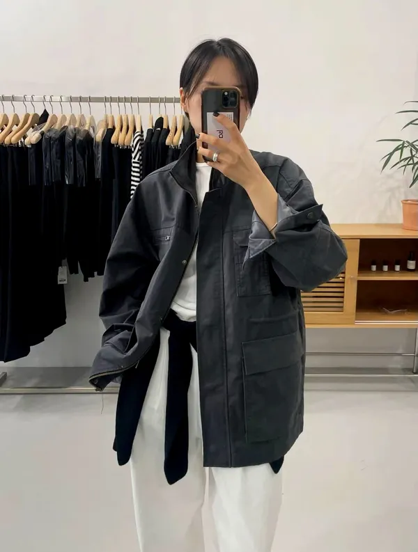 Stylish Women's Jacket Coat, Minimalist Style, Versatile Design