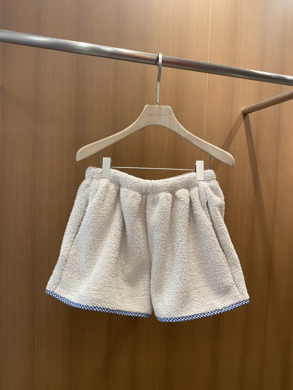 Soft and Comfortable Plush Shorts, Perfect for Casual Wear