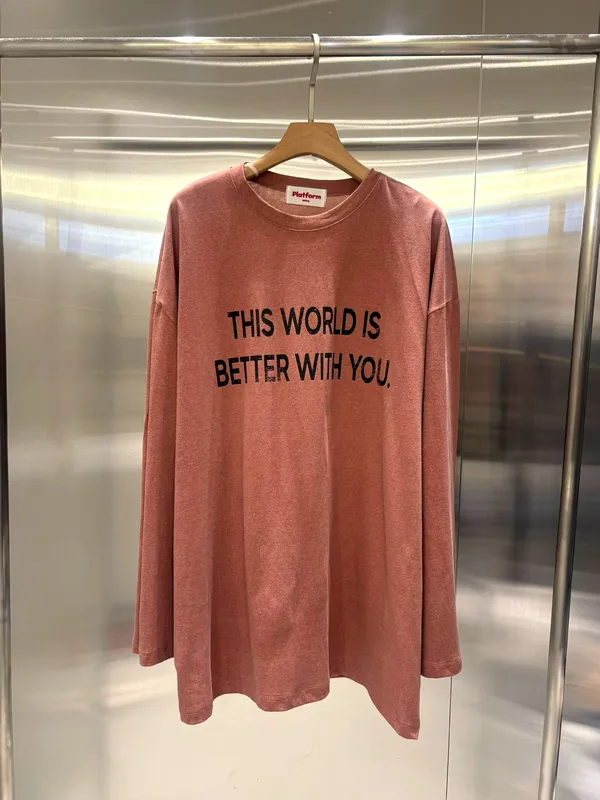 Comfortable Casual Printed Women's Top - Spreading Warmth and Heartfelt Messages