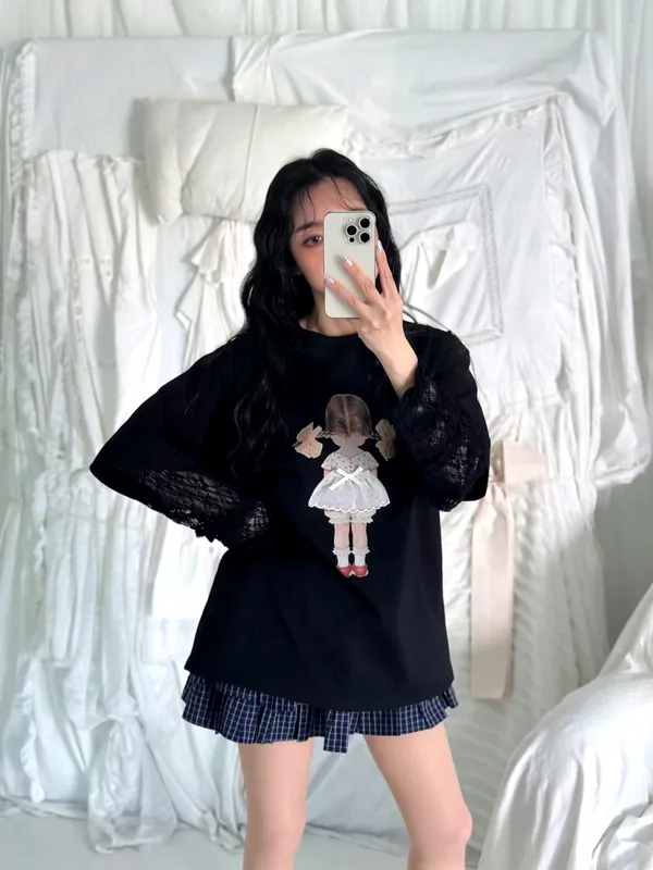 Stylish Printed Women's T-Shirt, Casual Chic