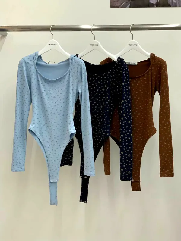 Stylish Printed Long Sleeve T-Shirt, Comfortable and Versatile