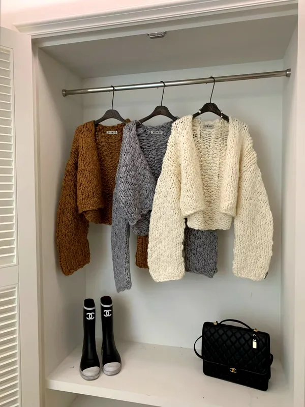 Stylish Knitted Cardigan for Women, Comfortable and Versatile, A Must-Have for Autumn and Winter