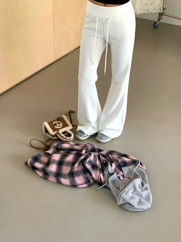 Trendy Casual White Pants - Comfort and Versatility