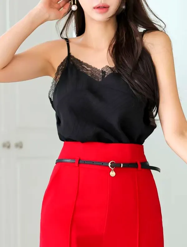 Elegant Lace Camisole, Lightweight and Breathable, Perfect Match