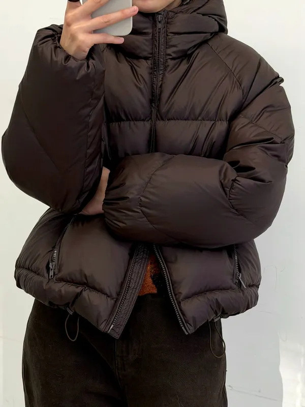 Fashionable Warm Women's Jacket, Lightweight and Comfortable, Perfect for Fall and Winter