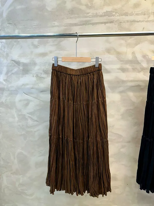 Elegant Pleated Maxi Skirt - A Must-Have for Chic Style