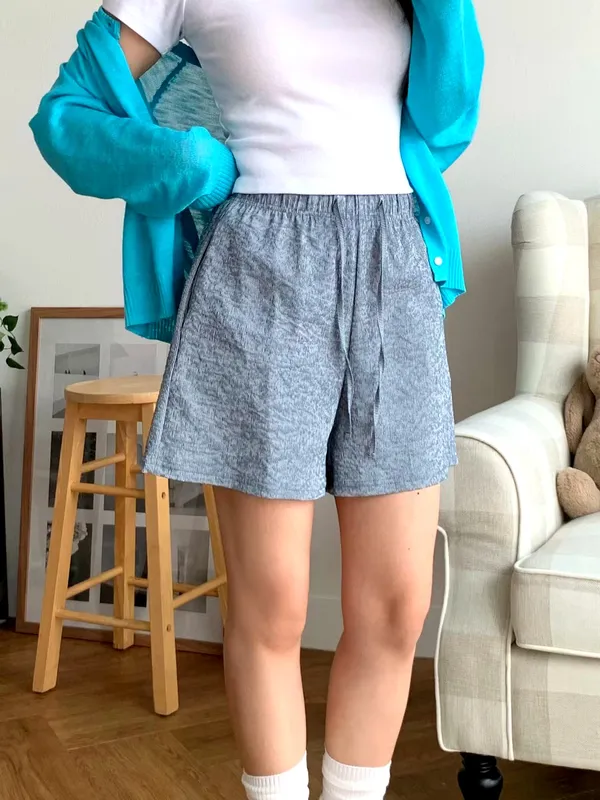 Fresh and Casual Women's Shorts, Comfortable and Breathable, A Summer Essential