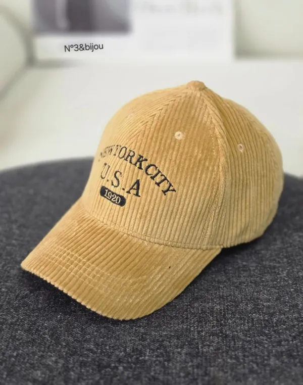 Retro Stripe Baseball Cap, Fashion Casual Essential