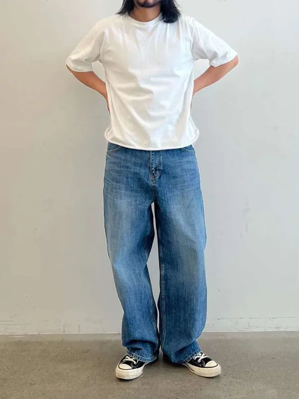 Minimalist Versatile White Short Sleeve T-Shirt