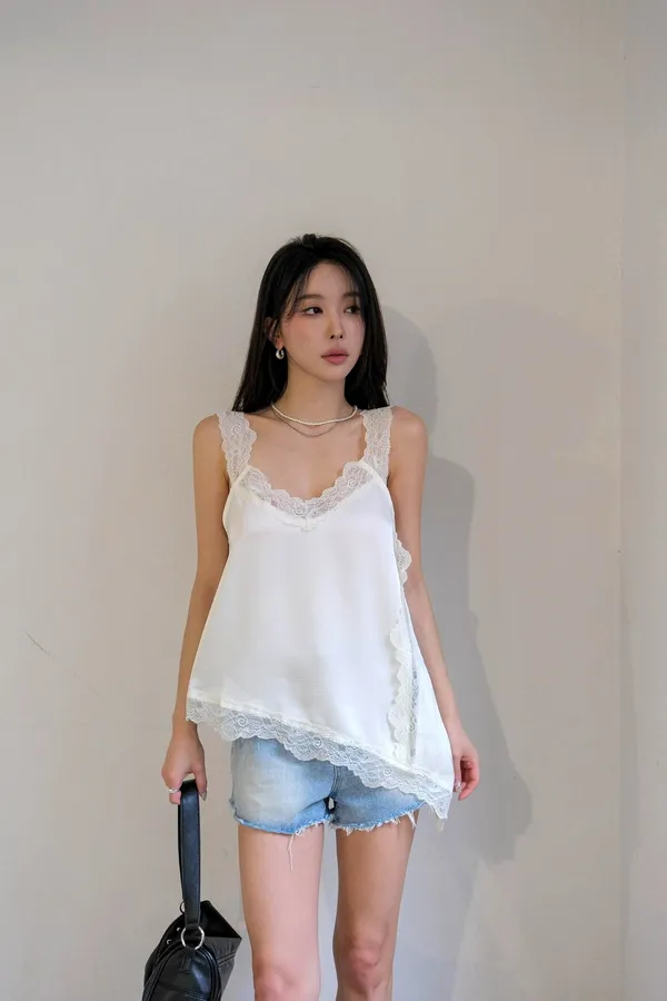 Elegant Lace Cami Top, A Summer Essential