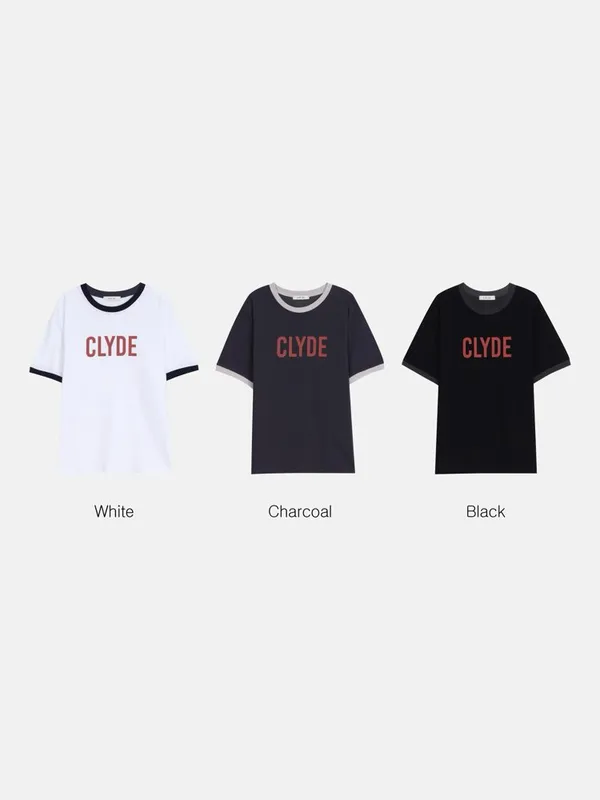 Stylish Letter Print Short Sleeve T-Shirt