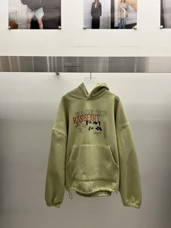 Fashion Casual Zip-up Hoodie, Fresh Mint Green
