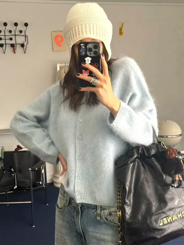 時尚百搭女裝毛線帽，溫暖舒適