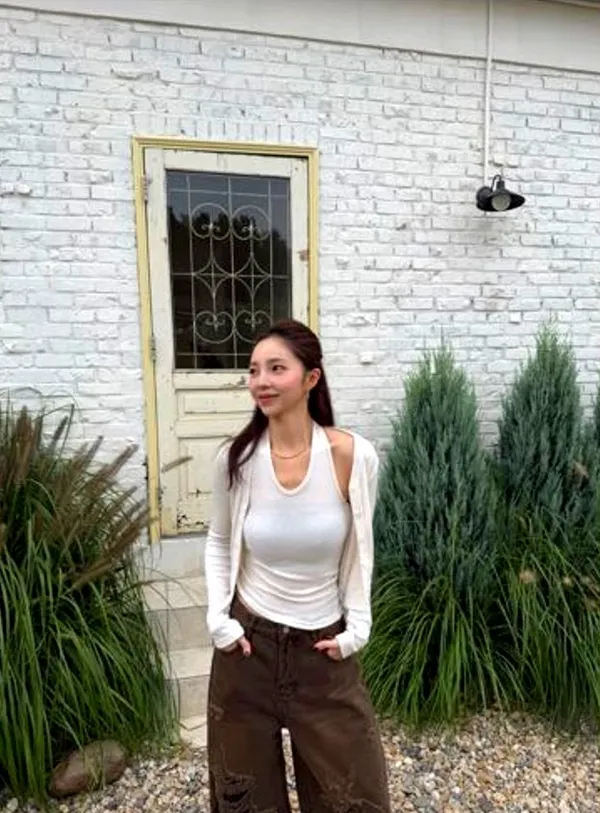 Fashionable Casual Women's Outfit Set, Comfortable and Versatile