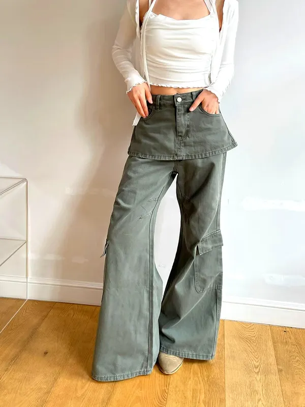 Trendy Loose Women's Denim Jeans, Casual Style, Comfortable and Versatile