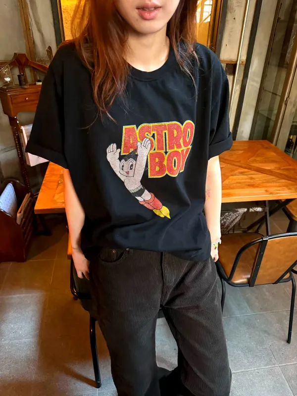 Retro Style ASTRO BOY Graphic T-Shirt - Comfortable and Casual