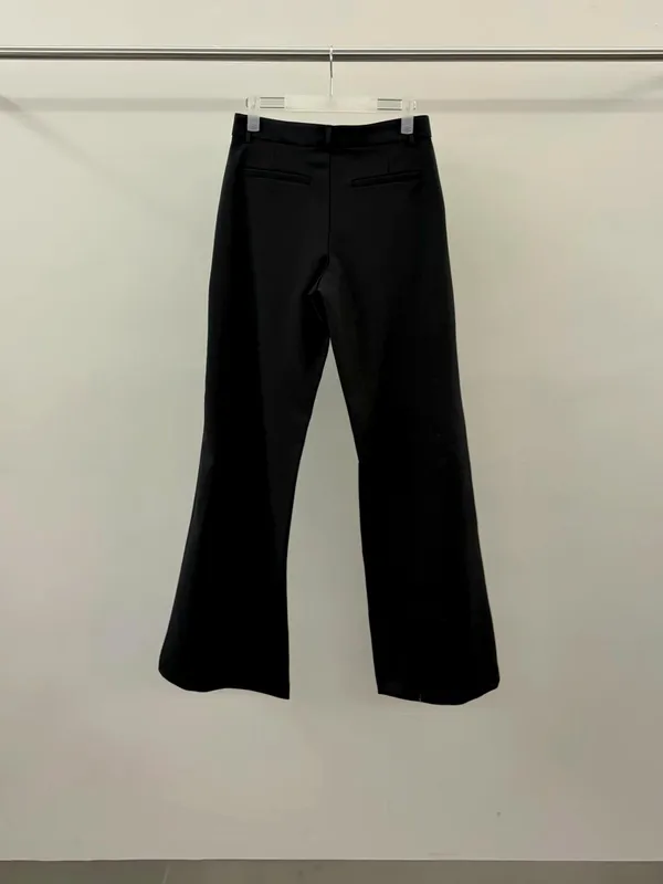 Stylish Casual Black Pants - Comfortable and Versatile